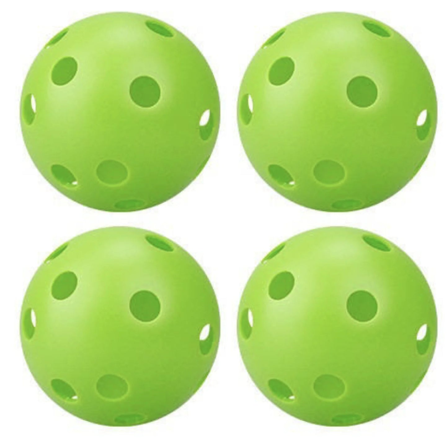 Sports Indoor Outdoor Play Pickleball 40 Hole,4 Pack - USAPA Approved, Pink