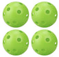 Sports Indoor Outdoor Play Pickleball 40 Hole,4 Pack - USAPA Approved, Pink