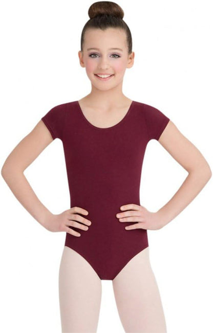 Big Girls' Classic Short Sleeve Leotard