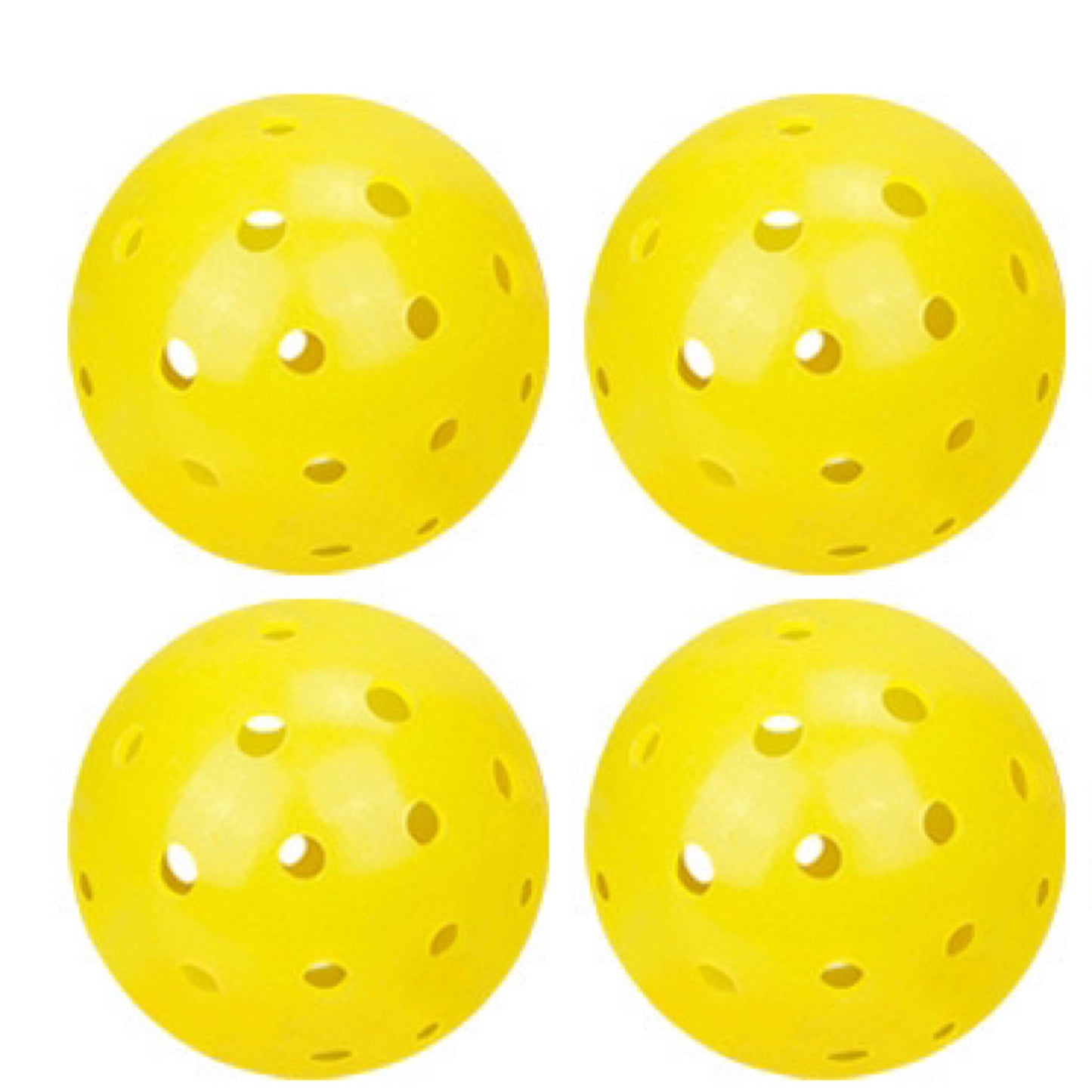 Sports Indoor Outdoor Play Pickleball 40 Hole,4 Pack - USAPA Approved, Pink