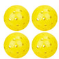 Sports Indoor Outdoor Play Pickleball 40 Hole,4 Pack - USAPA Approved, Pink