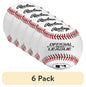 (6 Pack)  OLB3 Official League Recreational Use Baseball, Single Ball